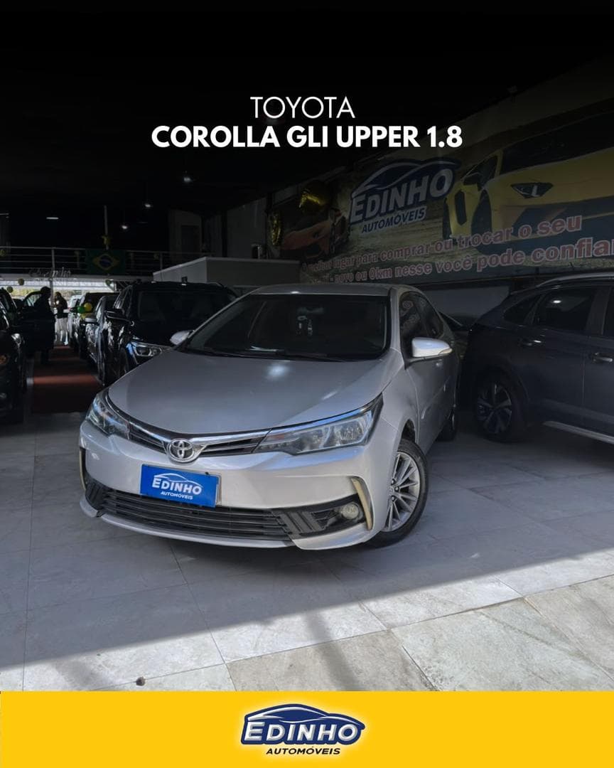 TOYOTA COROLLA GLI UPPER 2019