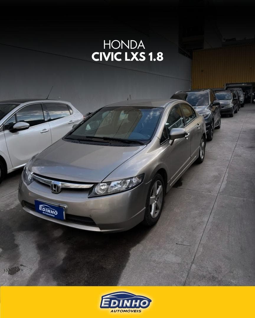 HONDA CIVIC LXS FLEX 2008 foto 1