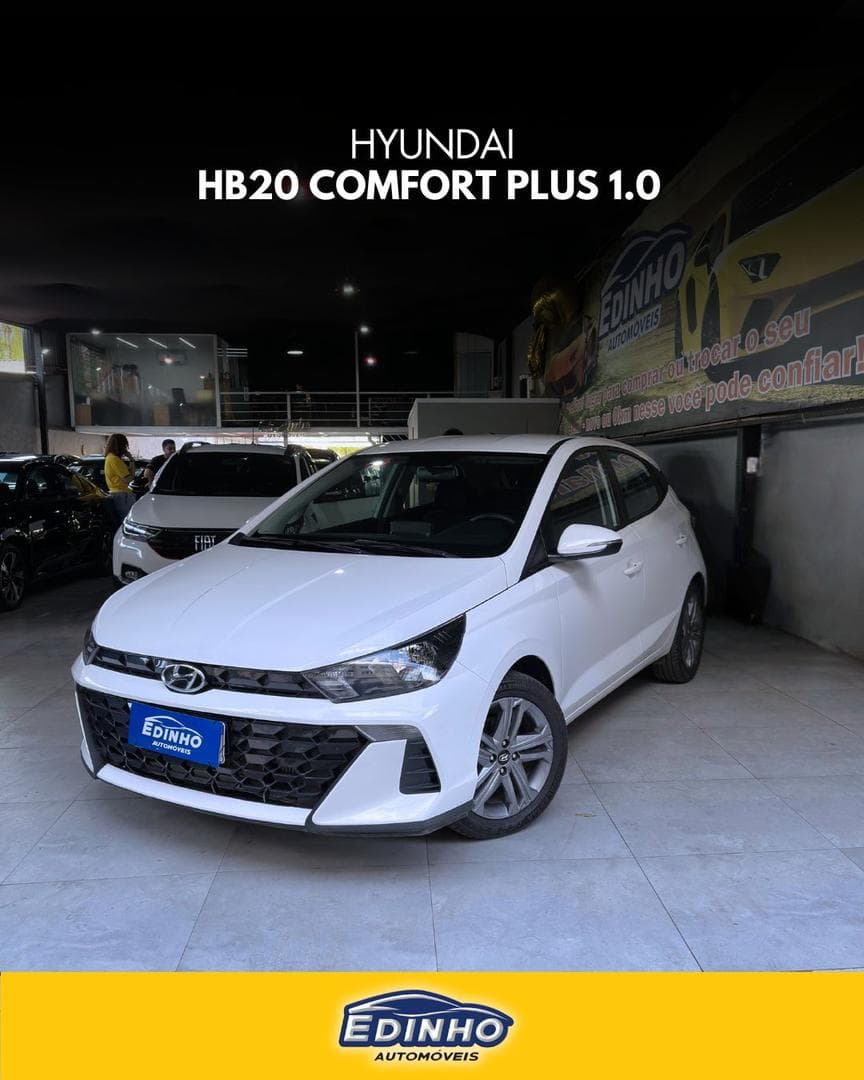 HYUNDAI HB20 COMFORT PLUS 1.0 TB FLEX 12V AUT. 2025 foto 1