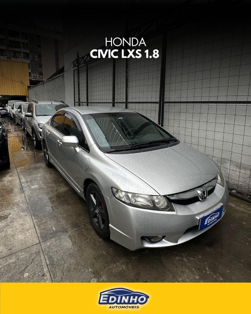 HONDA CIVIC LXS FLEX 2008 foto 1