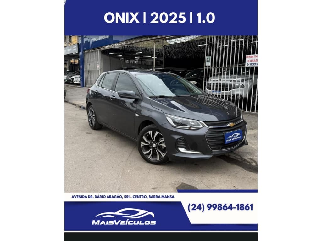 CHEVROLET ONIX 1.0 TURBO FLEX PREMIER AUTOMÁTICO 2025