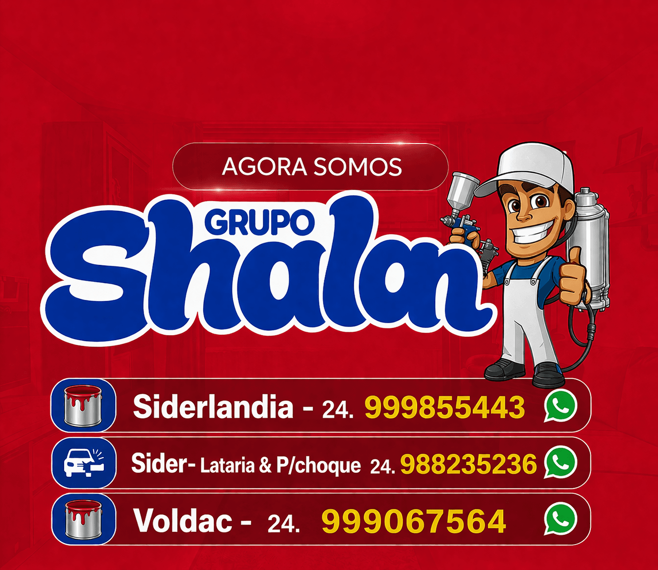 Capa de Shalom Tintas