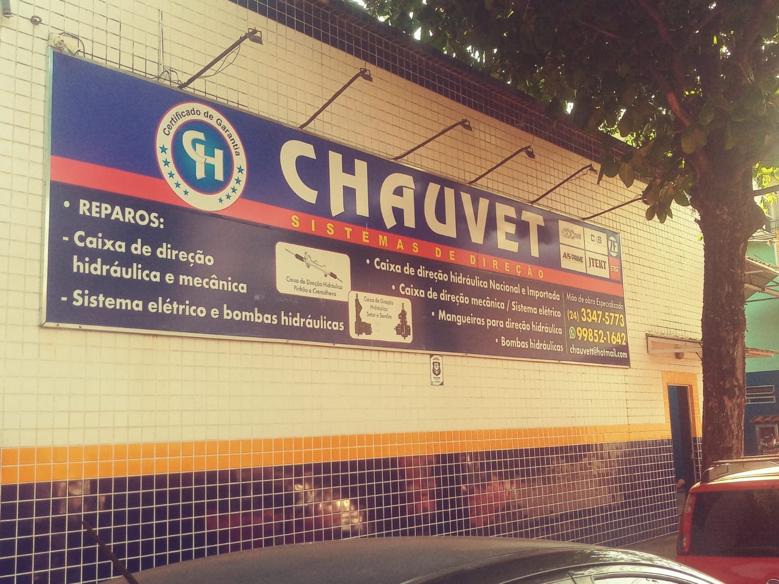 Capa de Chauvet Direção hidráulica e elétrica