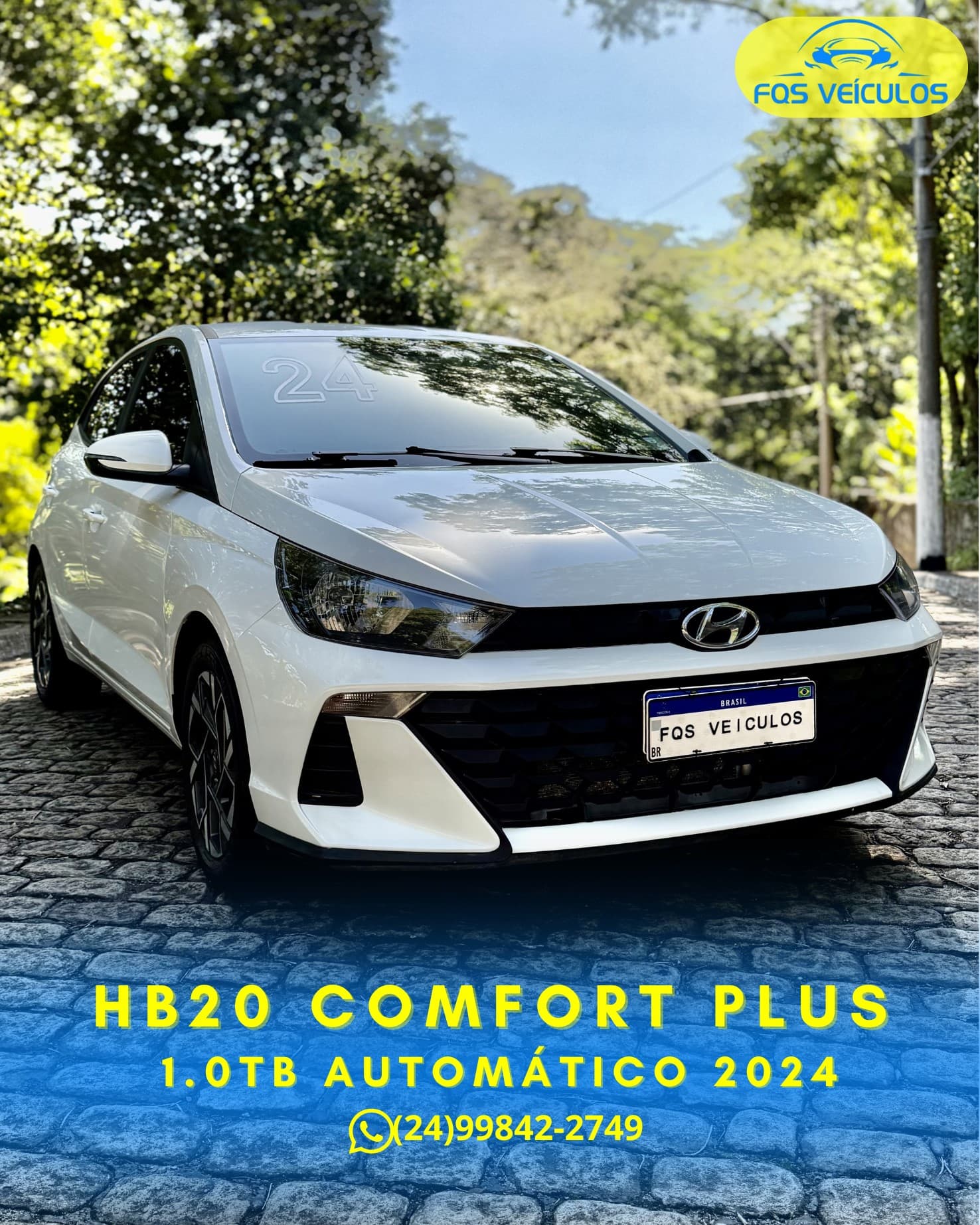 HB20 COMFORT PLUS 1.0 TURBO AUT. 2024
