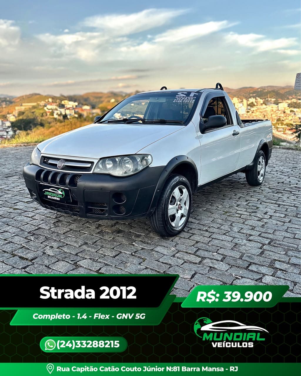 Fiat Strada Working/Adventure 2012 completa